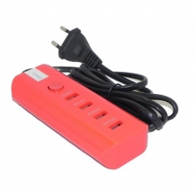 Cargador USB 4 Puertos 2A/1A/0.5A HUB001